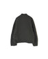 NMDS262119D 60s STITCHED ORGANIC CAMBRIC OVERDYE STAND COLLAR FLY FRONT JACKET