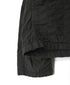 NMDS262119D 60s STITCHED ORGANIC CAMBRIC OVERDYE STAND COLLAR FLY FRONT JACKET
