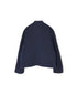 NMDS26211 60s STITCHED ORGANIC CAMBRIC STAND COLLAR FLY FRONT JACKET