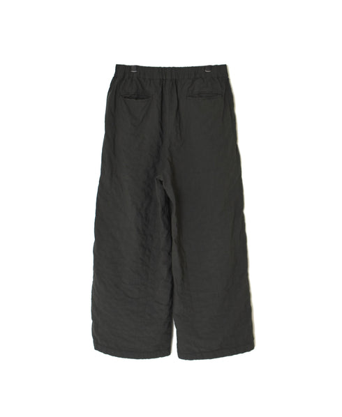 NMDS262129D 60s STITCHED ORGANIC CAMBRIC OVERDYE WIDE PANTS