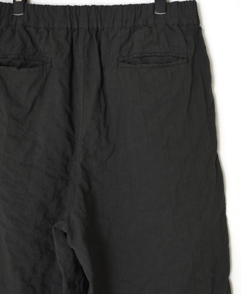 NMDS262129D 60s STITCHED ORGANIC CAMBRIC OVERDYE WIDE PANTS