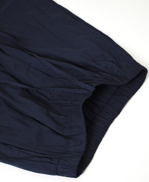NMDS26212 60s STITCHED ORGANIC CAMBRIC EASY PANTS
