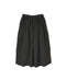 NMDS262139D 60s STITCHED ORGANIC CAMBRIC OVERDYE GATHERED SKIRT WITH LINING