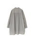 NMDS26222 60s ORGANIC CAMBRIC WITH EMB BANDED COLLAR EMB TUNIC