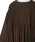 NMDS26233D 80s ORGANIC MICRO CHECK OVERDYE CREW-NECK BUTTON SHIRT WITH MINI PINTUCK