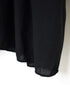 NMDS26234D 80s ORGANIC MICRO CHECK OVERDYE CREW-NECK BUTTON SHIRT MAXI DRESS WITH MINI PINTUCK