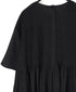 NMDS26241 80s ORGANIC COTTON VOILE CREW-NECK PULLOVER HALF/SLEEVE SHIRT WITH MINI PINTUCK