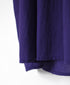 NMDS26243 80s ORGANIC COTTON VOILE CREW-NECK HALF/SLEEVE DRESS WITH MINI PINTUCK