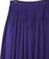 NMDS26245 80s ORGANIC COTTON VOILE MINI PINTUCK FLARED SKIRT