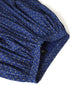 NMDS26254 80s VOILE SMALL GENTIANA BLOCK PRINT GATHERED SKIRT WITH LINING