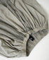 NMDS26265D 80s ORGANIC COTTON/80s LINEN PATCHWORK OVERDYE RAJASTHAN TUCK GATHERED SKIRT