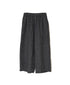 NMDS26285 80s POWER LOOM LINEN CHECK WIDE PANTS