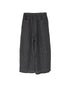 NMDS26285 80s POWER LOOM LINEN CHECK WIDE PANTS