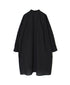 NMDS26524 60s ORGANIC CAMBRIC WITH EMB BANDED COLLAR MAXI SHIRT