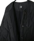 NMDS26551 BANGALORE SILK PLAIN PADDED C-NECK SHORT COAT