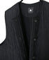 NMDS26554 BANGALORE SILK PLAIN QUILTED C-NECK VEST