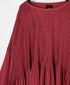 NMDS26602D ORGANIC MICRO CHECK&VOILE PLAIN PATCHWORK OVERDYE PINTUCK PULLOVER DRESS