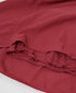 NMDS26605D ORGANIC MICRO CHECK&VOILE PLAIN PATCHWORK OVERDYE RAJASTHAN GATHERED SKIRT