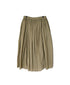NMDS26605D ORGANIC MICRO CHECK&VOILE PLAIN PATCHWORK OVERDYE RAJASTHAN GATHERED SKIRT