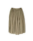 NMDS26605D ORGANIC MICRO CHECK&VOILE PLAIN PATCHWORK OVERDYE RAJASTHAN GATHERED SKIRT