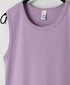 NMF1801 COTTON PEIGNE CREW-NECK SLEEVELESS