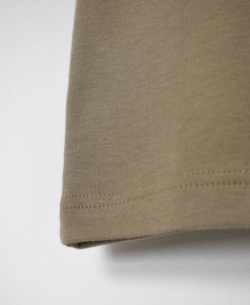 NMF1801 COTTON PEIGNE CREW-NECK SLEEVELESS