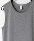 NMF1801 COTTON PEIGNE CREW-NECK SLEEVELESS