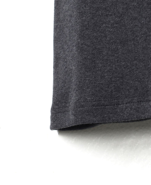 NMF1801 COTTON PEIGNE CREW-NECK SLEEVELESS