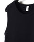 NMF1801 COTTON PEIGNE CREW-NECK SLEEVELESS
