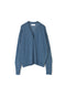 NNSL26001 12GG 1PLY LINEN/COTTON V-NECK 1BUTTON CARDIGAN