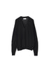 NNSL26001 12GG 1PLY LINEN/COTTON V-NECK 1BUTTON CARDIGAN