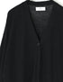 NNSL26001 12GG 1PLY LINEN/COTTON V-NECK 1BUTTON CARDIGAN