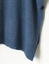 NNSL26003 12GG 1PLY LINEN/COTTON V-NECK VEST WITH SIDE BUTTON