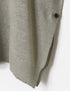NNSL26003 12GG 1PLY LINEN/COTTON V-NECK VEST WITH SIDE BUTTON