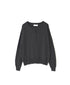 NNSL26012 14GG 1PLY HIGH TWIST COTTON CREW-NECK CARDIGAN