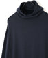 NNSL26501 14GG PLAIN STITCH COTTON/NYLON/SILK TURTLE NECK PULLOVER