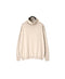 NNSL26501 14GG PLAIN STITCH COTTON/NYLON/SILK TURTLE NECK PULLOVER