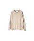 NNSL26502 14GG PLAIN STITCH COTTON/NYLON/SILK CREW-NECK PULLOVER