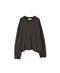 NNSL26514 7GG PLAIN STITCH NYLON/COTTON/WOOL CREW-NECK PULLOVER