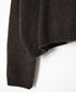 NNSL26514 7GG PLAIN STITCH NYLON/COTTON/WOOL CREW-NECK PULLOVER
