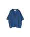 NSL24032 80s COTTON VOILE LACE V-NECK LACE S/SL PULLOVER