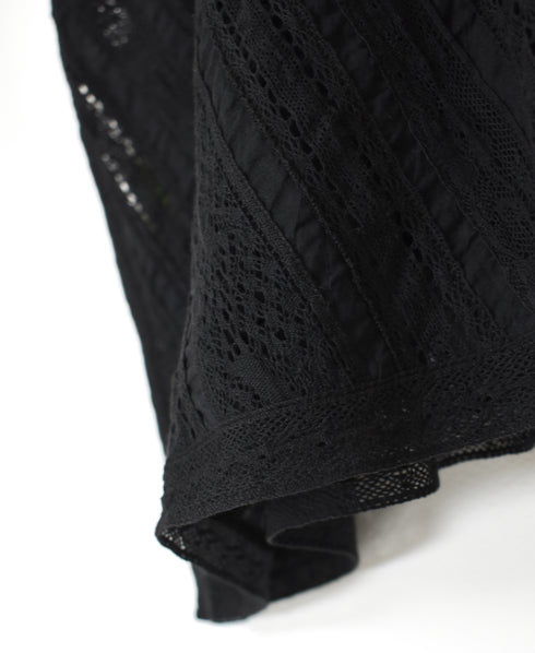NSL25063 ALL LACE FRENCH/SL PONCHO