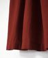 NSL25565 60s CAMBRIC PLAIN GATHERED SKIRT