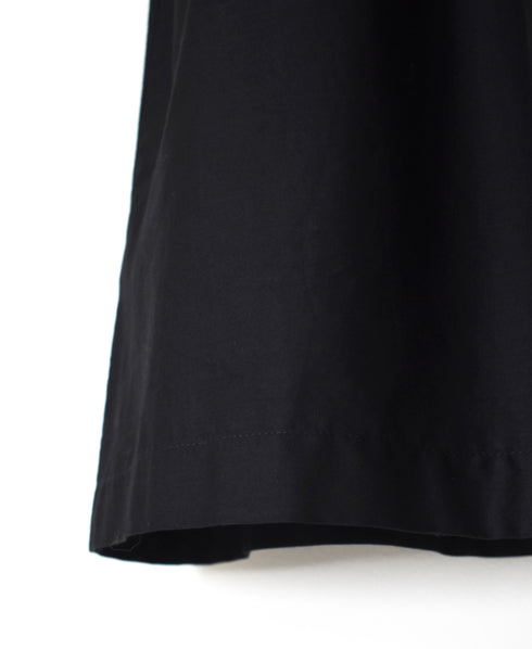 NSL25565 60s CAMBRIC PLAIN GATHERED SKIRT