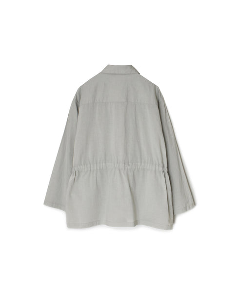 NSL26001 60s CAMBRIC PLAIN REGULAR COLLAR FLAP POCKET SHIRTS