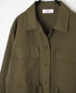 NSL26001 60s CAMBRIC PLAIN REGULAR COLLAR FLAP POCKET SHIRTS