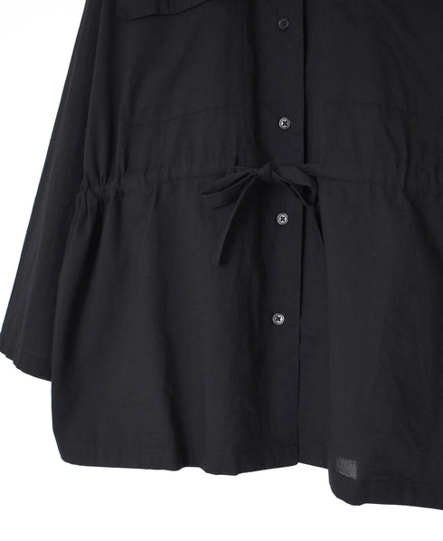 NSL26001 60s CAMBRIC PLAIN REGULAR COLLAR FLAP POCKET SHIRTS