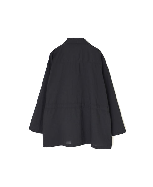 NSL26001 60s CAMBRIC PLAIN REGULAR COLLAR FLAP POCKET SHIRTS