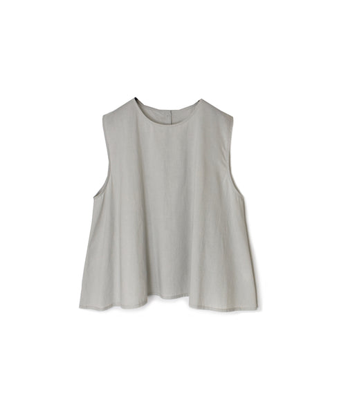 NSL26002 60s CAMBRIC PLAIN BACK OPENING NO/SL SMOCK