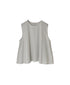 NSL26002 60s CAMBRIC PLAIN BACK OPENING NO/SL SMOCK